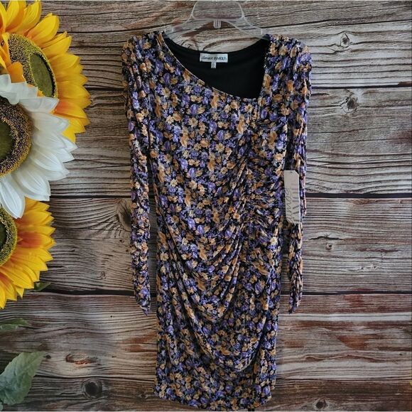 Almost Famous Women's Long Sleeve Dress Multicolored NWT - Picture 1 of 8